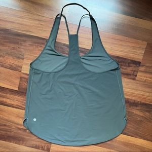 lululemon athletica Gray Tank Top